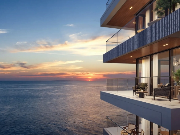 Meersicht Abendstimmung Projekt Ellington Cove