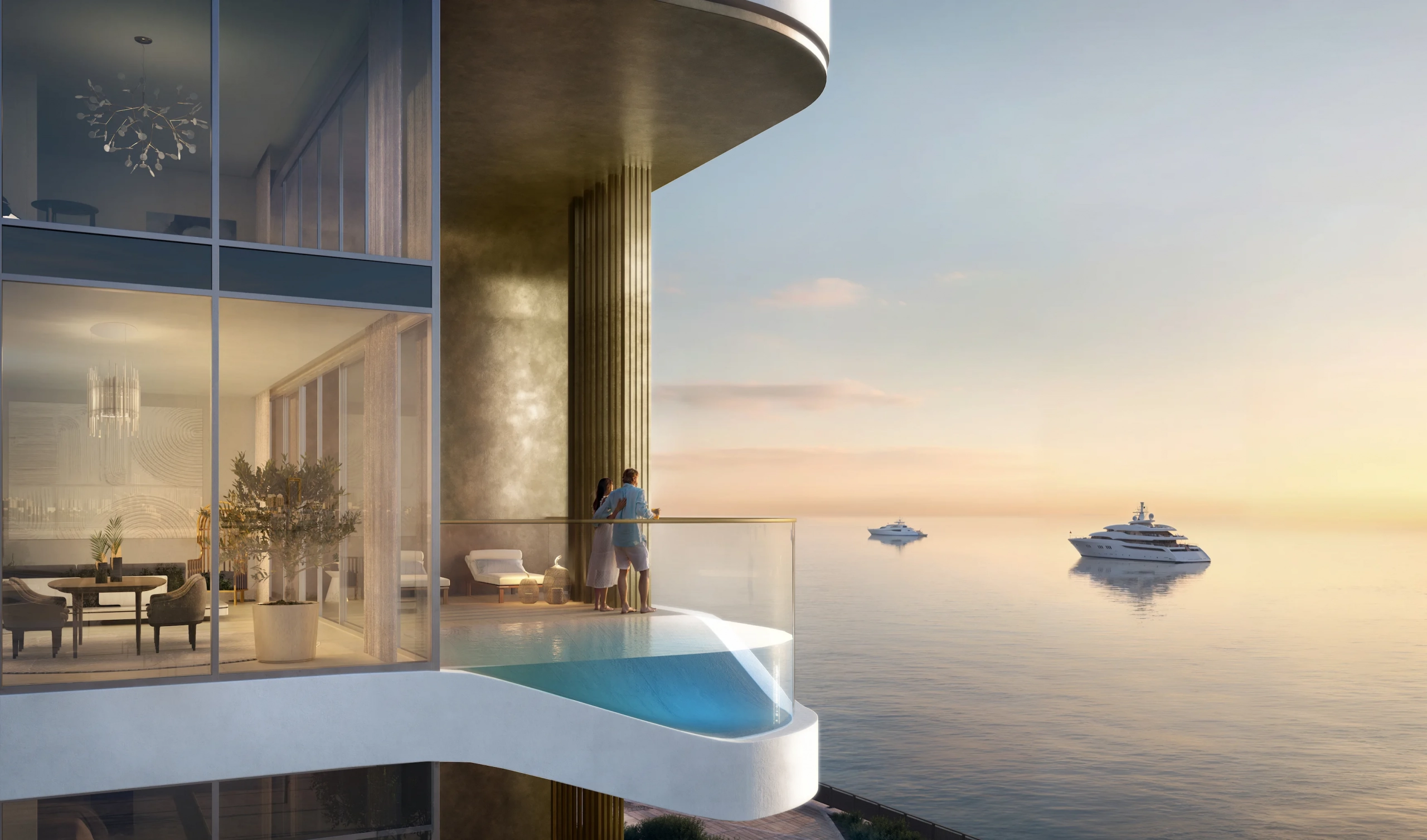 LIV Maritime Duplex mit Pool und Meersicht