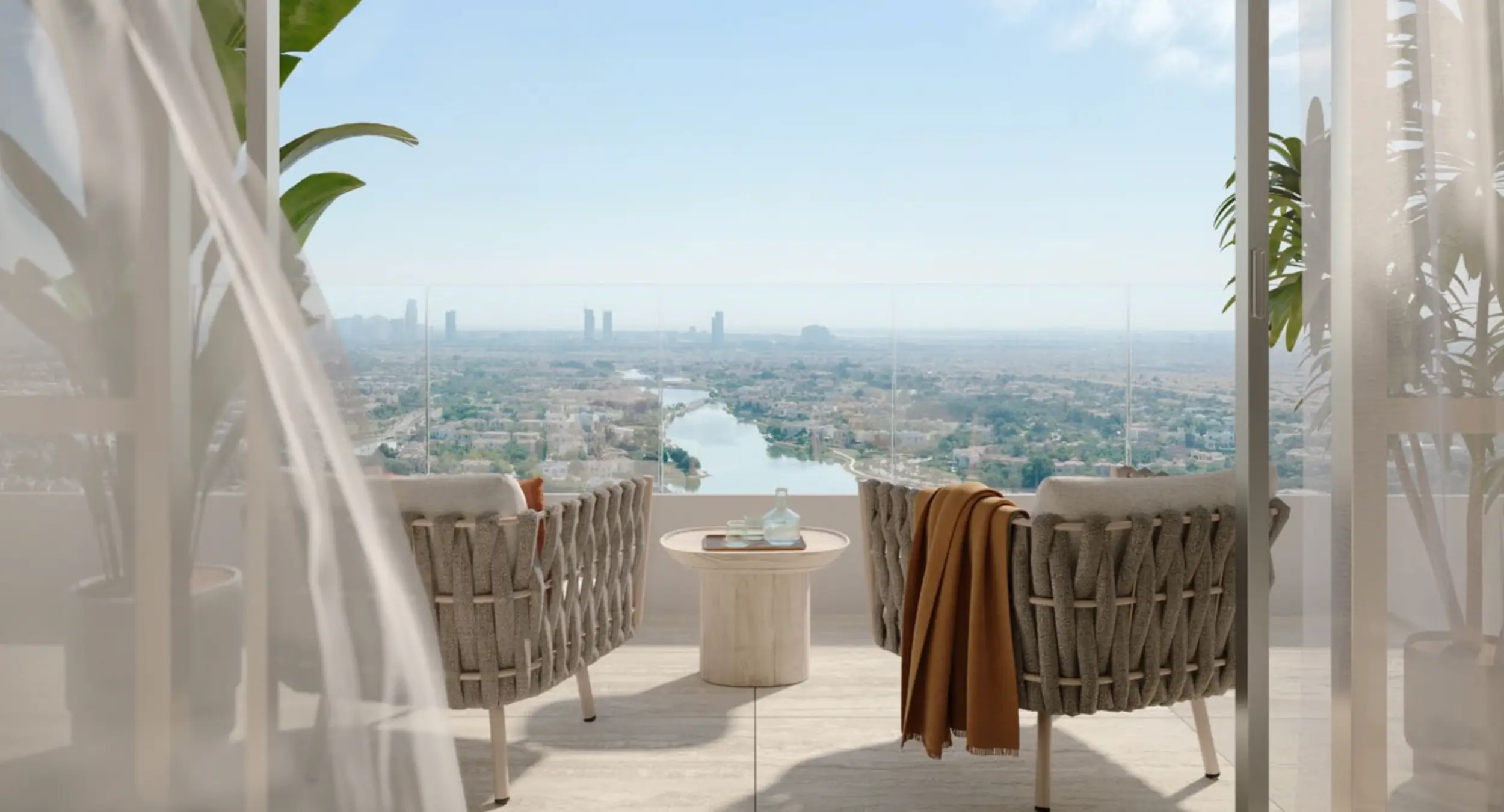Serenia District Jumeirah Islands Dubai balcony
