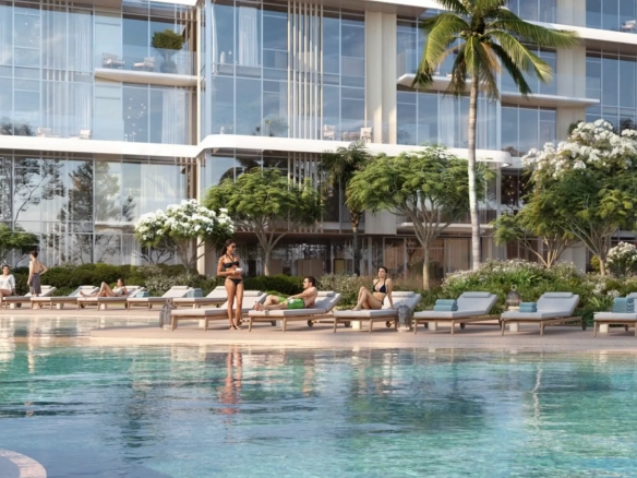 Serenia District Jumeirah Islands pool