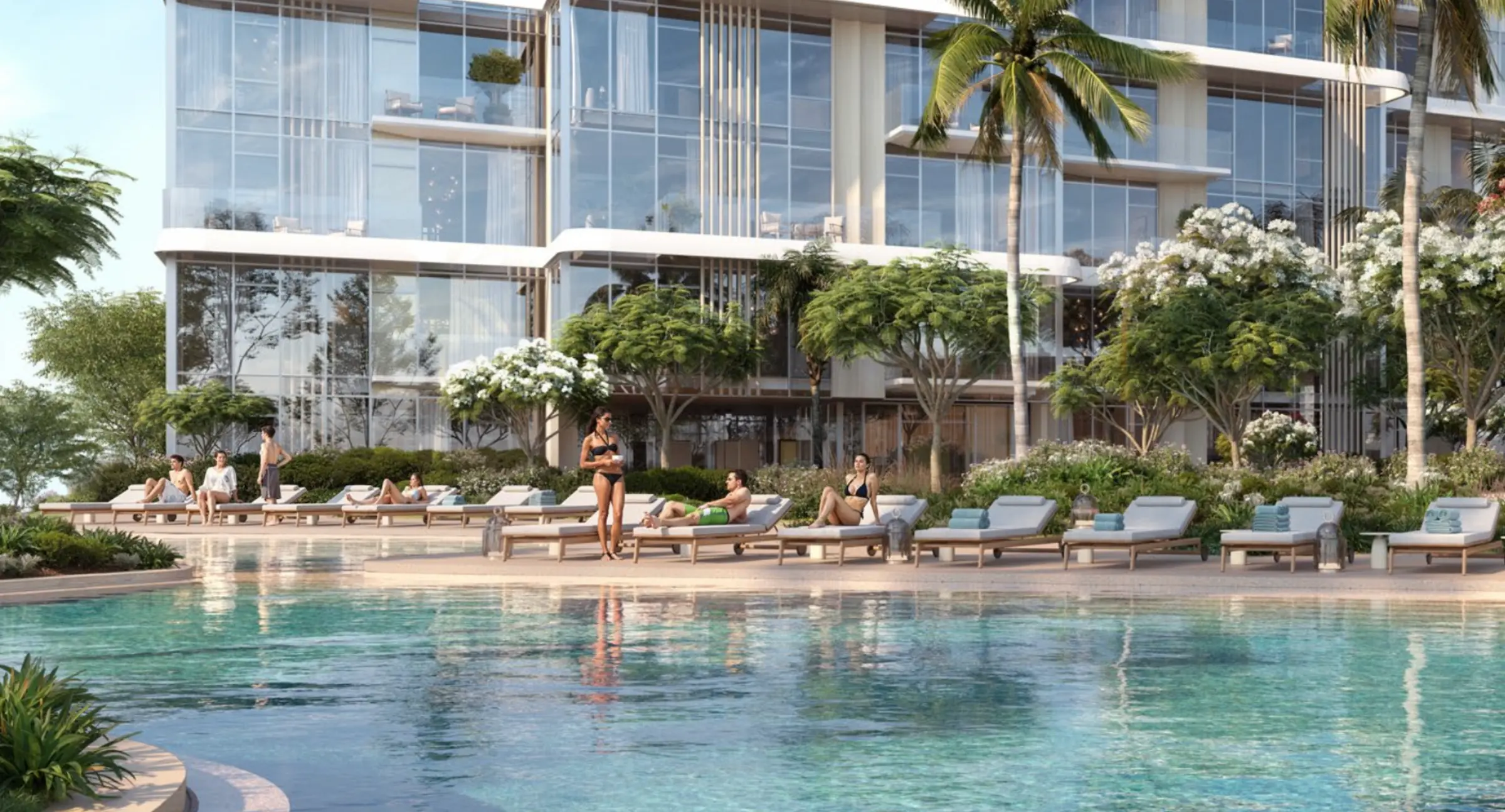 Serenia District Jumeirah Islands pool
