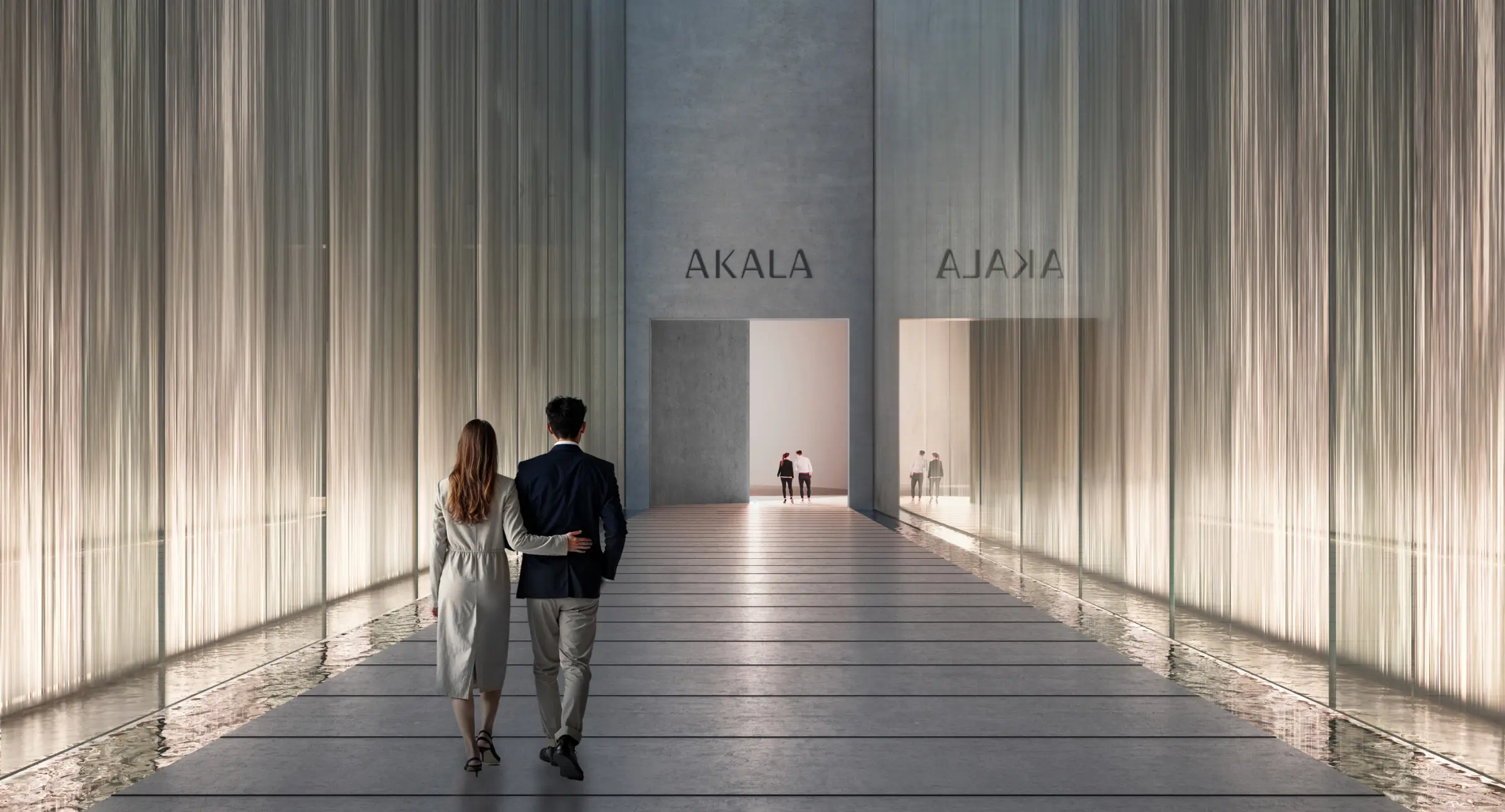 Akala Entrance Glass box