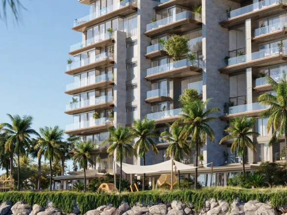 Solaya front view beach