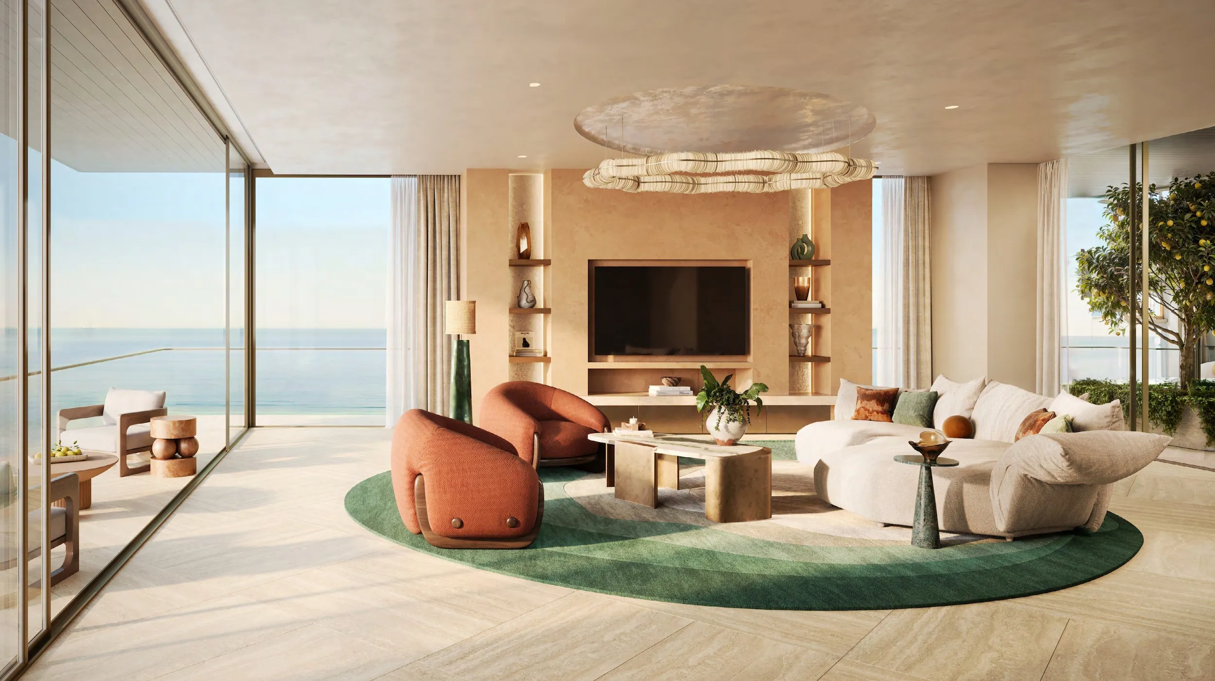 Solaya living room interior design
