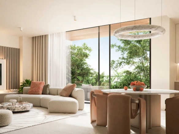 Talea DMC Apartment Livingroom and dining