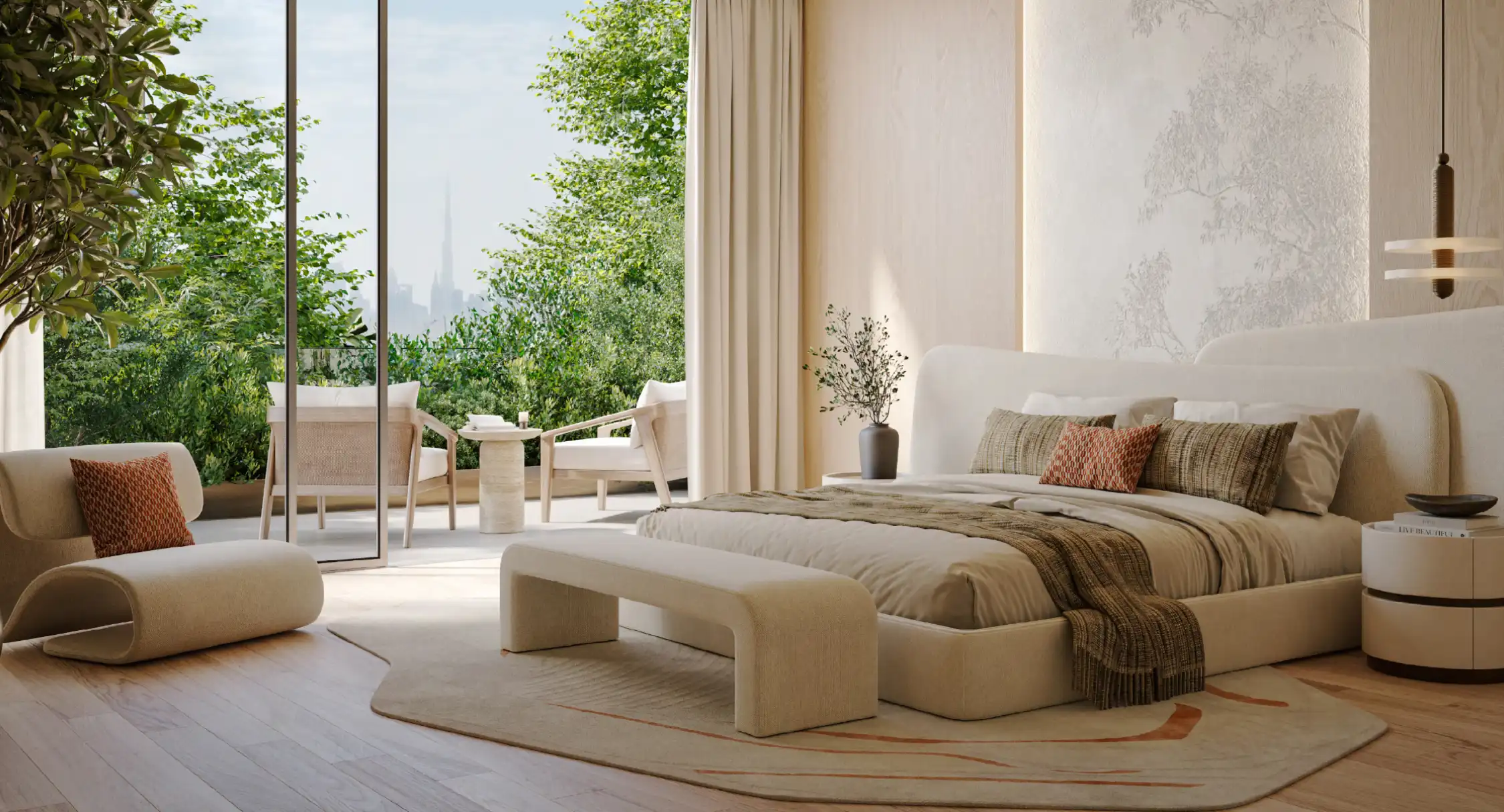 Talea DMC Bedroom and balcony
