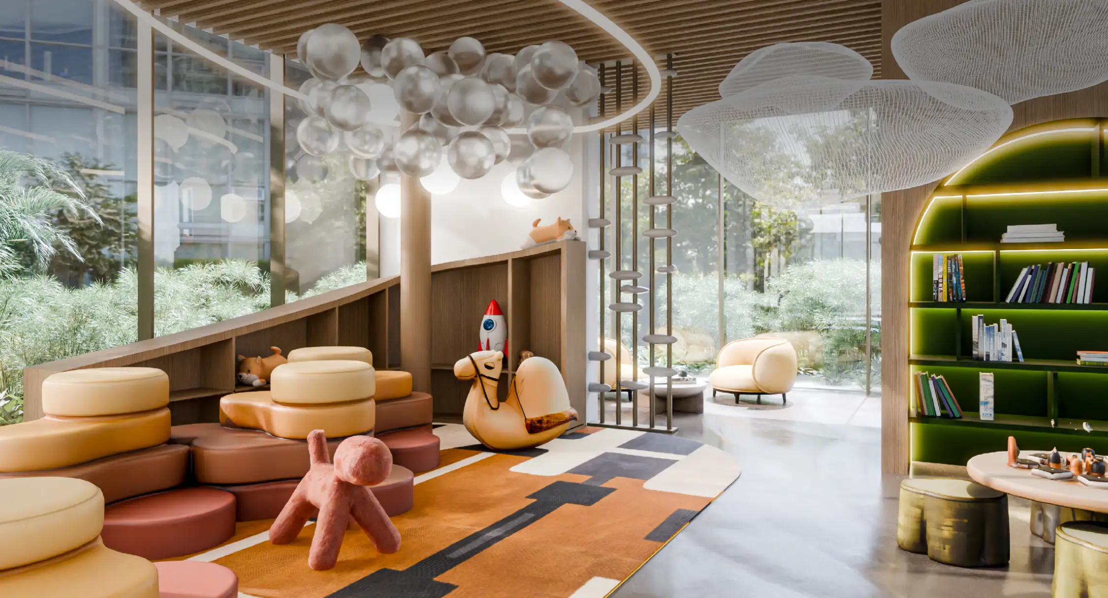Talea DMC Kids’ play zones & creative spaces