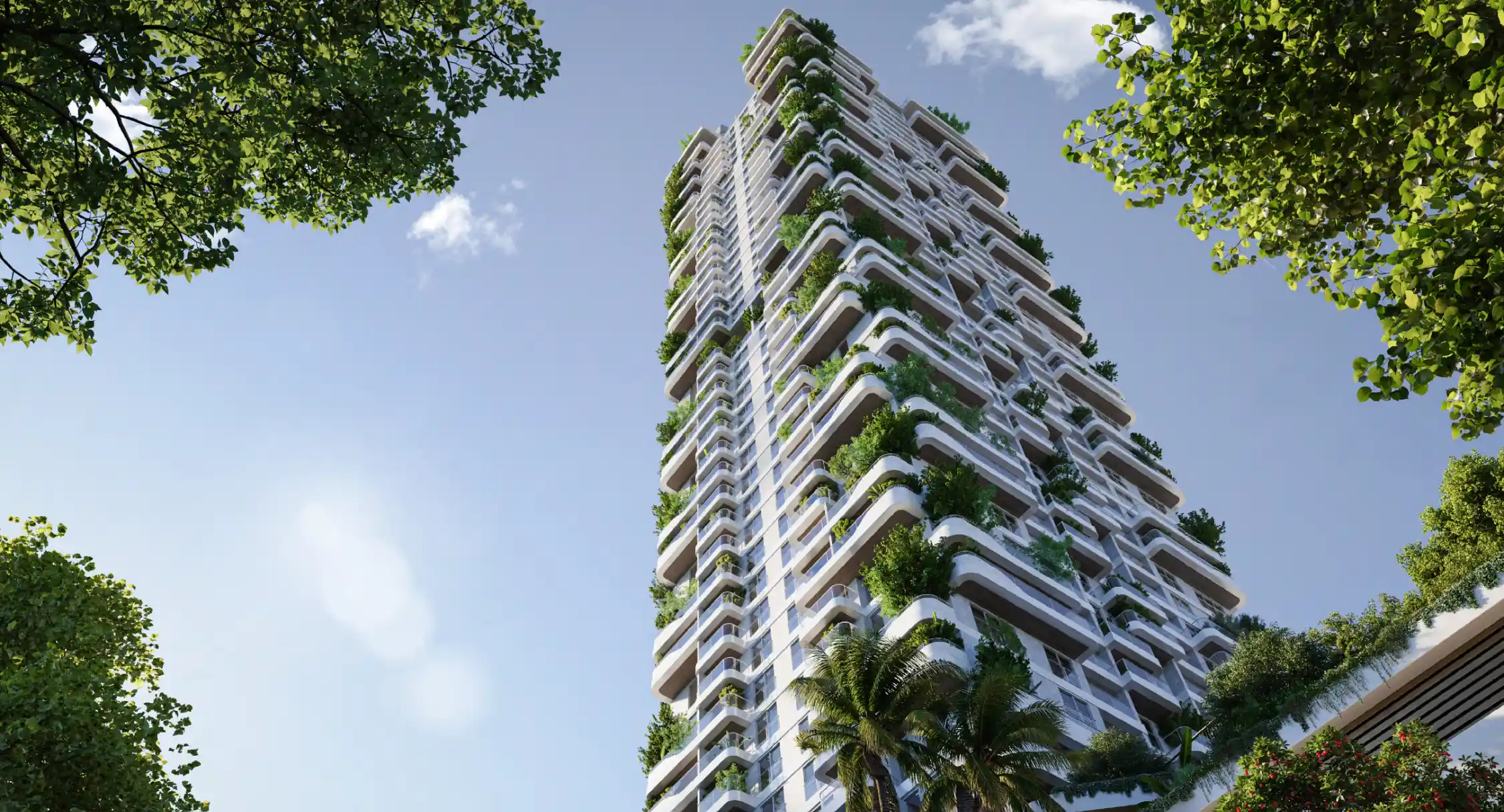 Talea DMC building and nature