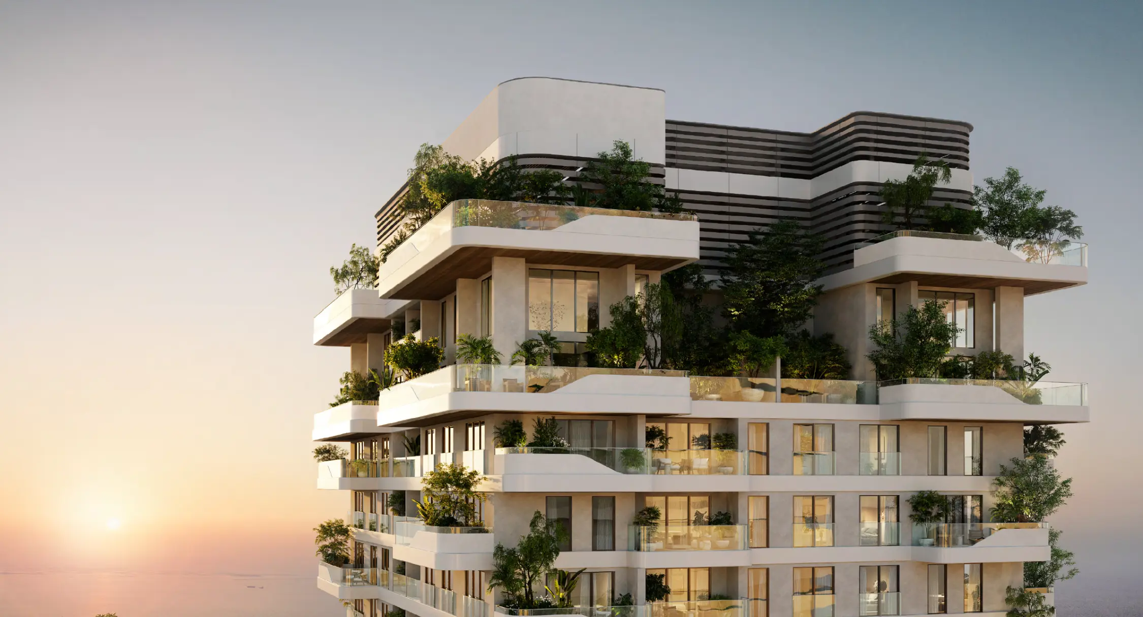 Talea DMC sunset view