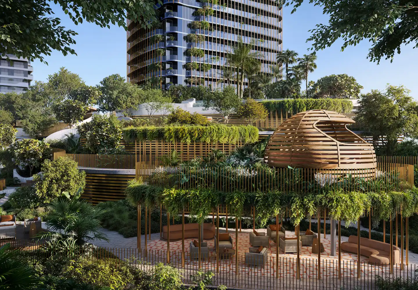 Kanyon Outdoor Seating Area