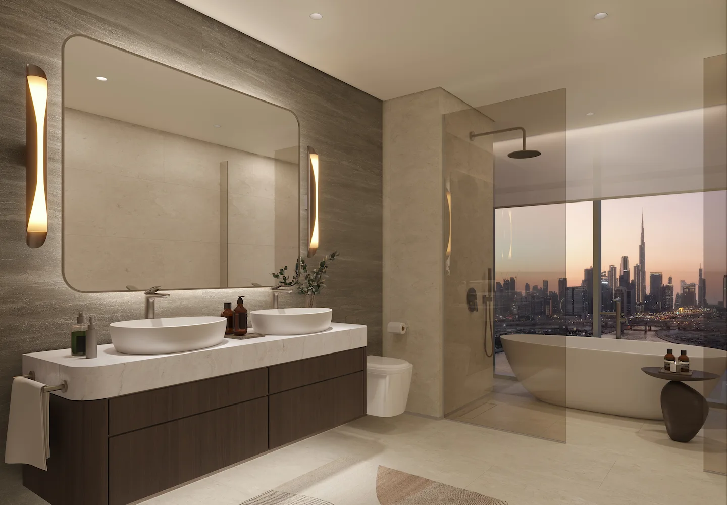 Penthouse – Bathroom Artistry-One-Residences Penthouse - Bathroom