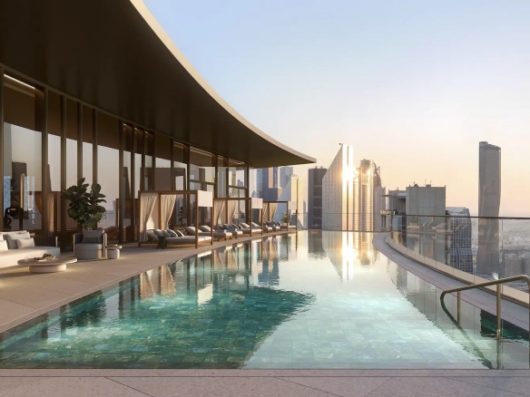 The Carlyle Residences Dubai - EXT - Pool - 01