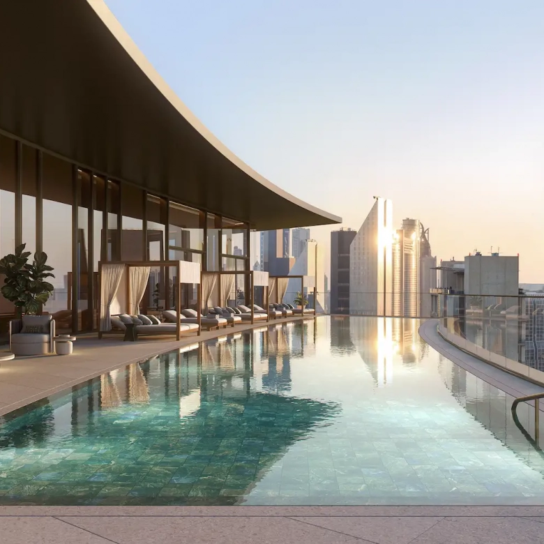 The Carlyle Residences Dubai - EXT - Pool - 01