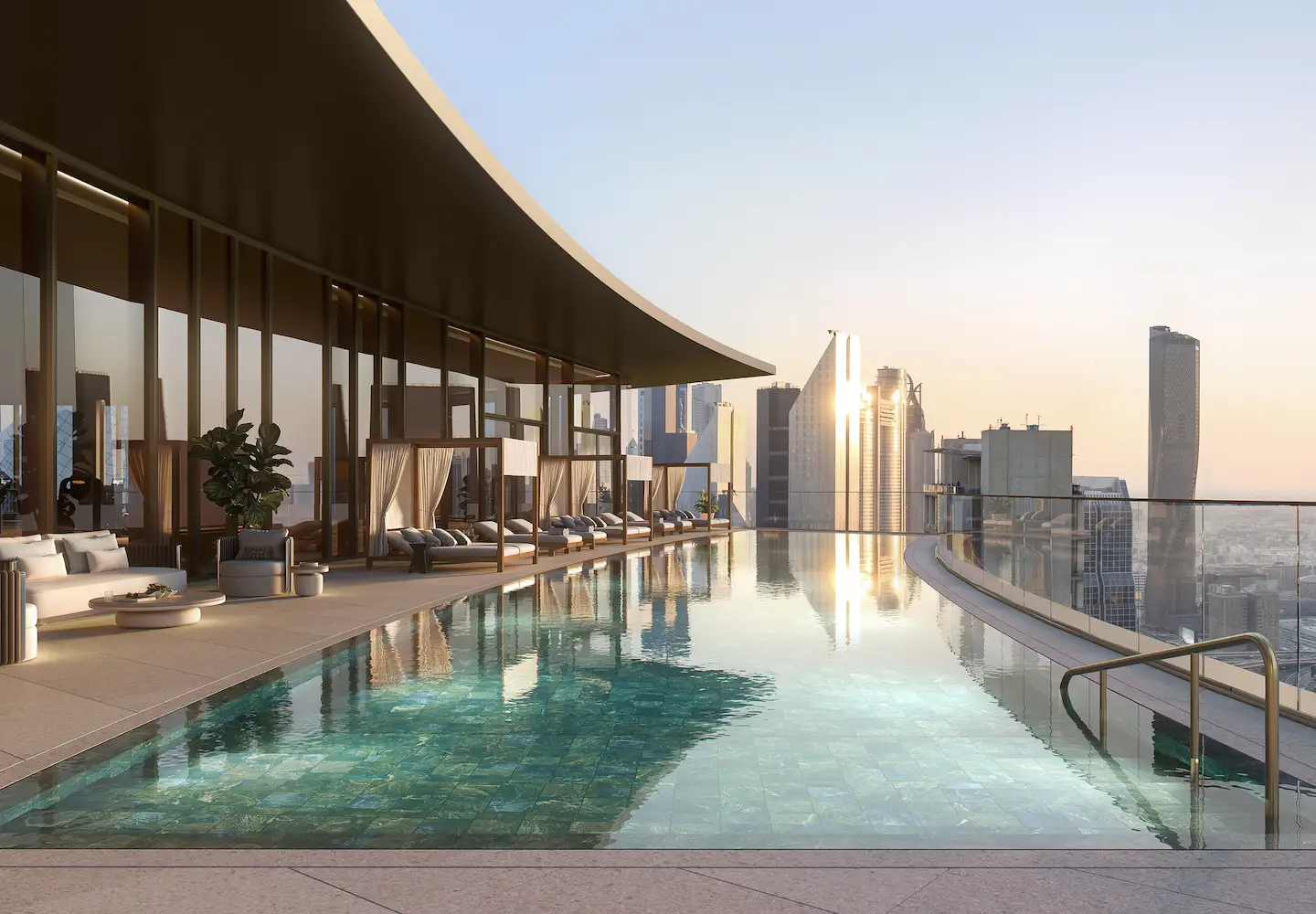 The Carlyle Residences Dubai - EXT - Pool - 01