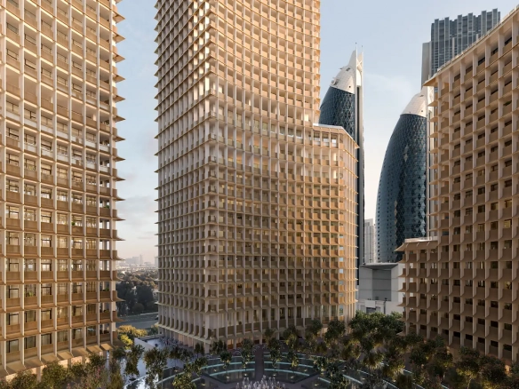 The Carlyle Residences Dubai - EXT - To Water Feature