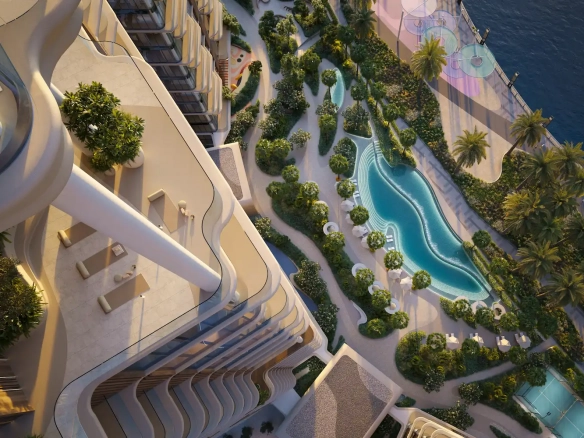 The Edit at d3 Pool-View