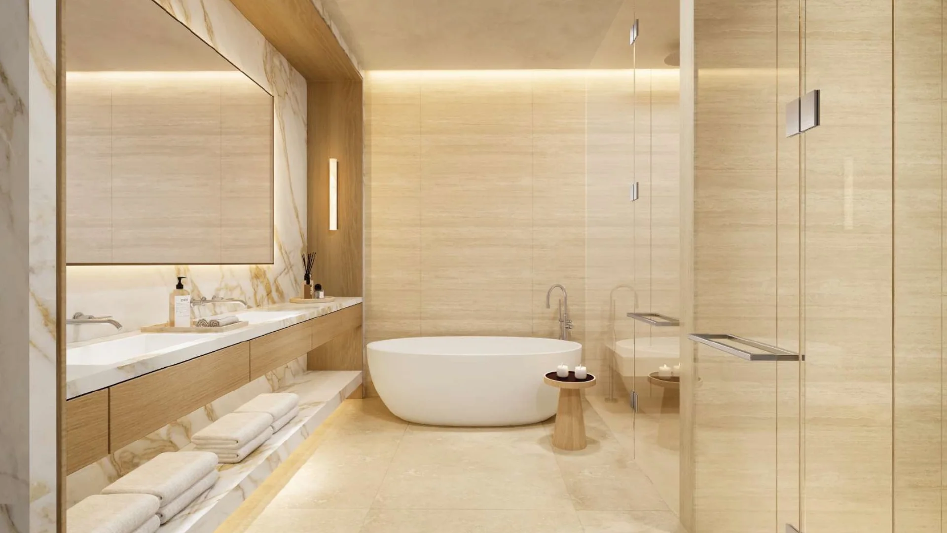 The Residences at The Dubai Beach 12 bathroom
