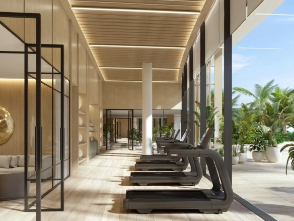 The Residences at The Dubai Beach 14 gym