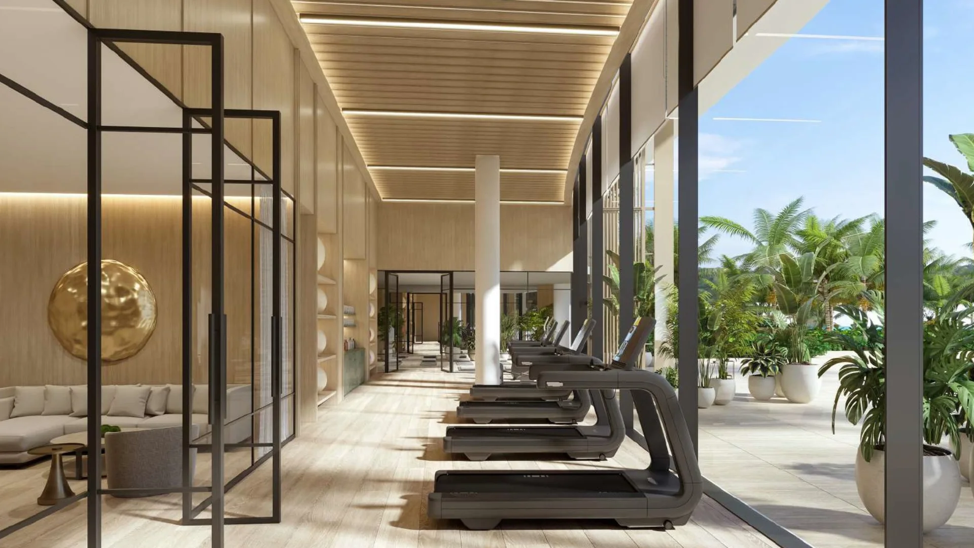 The Residences at The Dubai Beach 14 gym